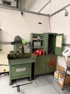 Sunnen #MBB-1660, precision honing machine, cabinet and tooling