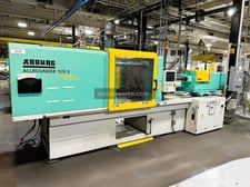 220 Ton, Arburg #Allrounder-570-E-2000-800, electric injection molding machine, 15.3 oz., Selogica control