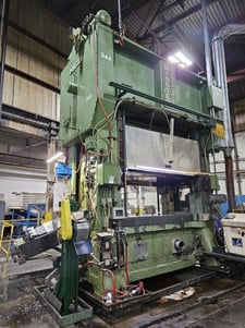 600 Ton, Minster #E2-600-96-42-Hevi-Stamper, Straight Side Mechanical Stamping Press, 8" stroke, 38" shut