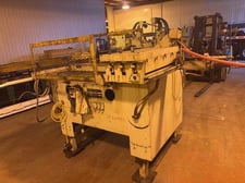 24" x .13" Jaybird, Air Feeder w/ 5-Roll Straightener, 30" max. material width, 4" cylinder bore