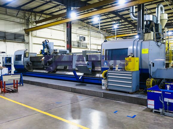 Weingrtner Maschinenbau #VARIO-500/8000, 5-Axis CNC Peeling/Milling Machine, 5.12" max. peeling diameter