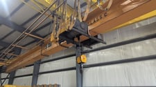 5 Ton, Kone & Shaw-Box, 41' 0" Span, 26' Lift, Pendant Control, VFD Bridge, 1993 [#2752/3]