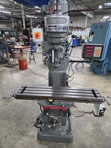 Bridgeport #Series-1, Step Pulley Knee Mill, 1 HP, 9x42, 4000 RPM, R8, Power Feed, digital read out