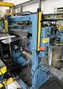 10000 lb. Rowe #10024-DSJ, Servo Feed Line, 24" x .032", 200 FPM, 32" mandrel, 18"-22" ID, 60" outside