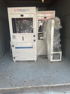EcoProgetti #EVO-3000, Solar Panel Stringer Machine, 2017
