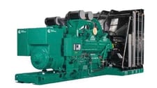 2000 KW Cummins #DQKAB, diesel generator set, QSK60-G6 NR2 engine, 2922 HP, EPA Tier 2, PMG, UL 2200
