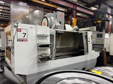 Haas #VF-7B/40, vertical machining center, 84" X, 32" Y, 30" Z, 20 HP, 10000 RPM, 7500 RPM, 24 automatic tool