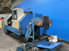 Mazak #QT28N, CNC lathe, 12" 3-jaw chuck, Mazatrol T-Plus control, tailstock, 1995