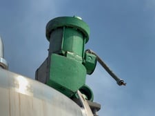 900 gallon Stainless Steel mixing tank, 58" x 84"