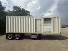 800 KW Caterpillar #XQ800, diesel generator set, 480 Volts, 3-phase, 1105 HP @ 1800 RPM, C27 ACERT engine