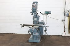 Bridgeport #Series-I, vertical milling machine, 9" x48" table, 2 HP, 2-Axis Sony digital read out, Bijur 1
