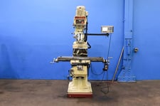 Acer #EVS-3VS, vertical milling machine, 9" x42" table, 3 HP, 2-Axis AcuRite digital read out, 1 shot