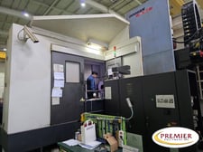 5.11" Daewoo Doosan #DBC-130II, CNC table type horizontal boring mill, Fanuc 31iA Control, (2) 62.99' x