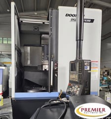 Daewoo Doosan #V8300R, CNC vertical lathe, Fanuc i Series Control, 24" hydrauic chuck, 2000 RPM, 40/50 HP