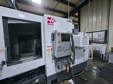 Haas #EC-400, horizontal machining center, 22" X, 25" Y, 22" Z, 100 automatic tool changer, 12000 RPM, 30 HP