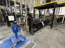 4.5" Davis Standard #45T, underwater pelletizing extrusion line, 34:1 L/D, 300 HP, w/Gala 6 pelletizer, 2017