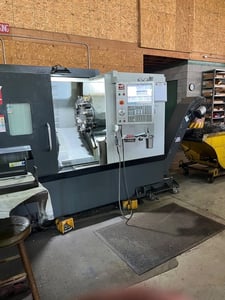 Haas #ST-20, 2-Axis CNC Lathe, 31.7" swing, 20.5" machining length, 15" turning diameter, 8" chuck, 2" bar