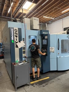 Matsuura #MX-420, CNC horizontal machining center, 90 automatic tool changer, HSK63, 20000 RPM, 2025