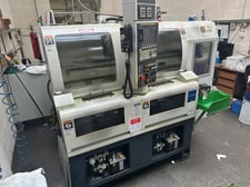 Miyano #GN3200W, Twin-Spindle CNC Turning Center, 7.09" X, 7.87" Z, 1.97" max. machining length, 3 HP, 8000