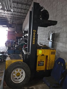 Raymond electric reach truck, with charger