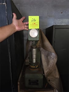 Wilson #3JR, Rockwell hardness tester