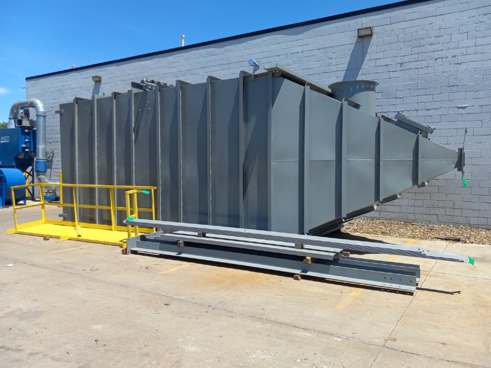30000 cfm Wheelabrator #1715-TA, baghouse dust collector