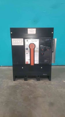 1000 Amps GE Power Break THP1610SS, 3 Pole Circuit Breaker, RMS-9 MicroVersaTrip
