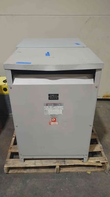 75 KVA 480 Primary, 480Y/277 Secondary, Cutler-Hammer V48M47T75F, Dry Type, 3PH (2 available)