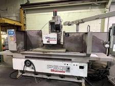 20" x 48" Okamoto #PSG-125DXNC, 3-Axis hydraulic surface grinder, 2' wheel, Fanuc O-M Control, 1990