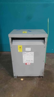 30 KVA 480 Primary, 208Y/120 Secondary, Eaton Cutler-Hammer V48M28T30CU, Copper, 3PH (2 available)