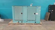 35 KW Cummins #GGFD, NG/LP generator set, Ford ESG642 engine, enclosed, 532 hours, AS IS
