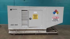 40 KW MagneTek #RNS-500, NG/LP generator set, 120/240 Volts, 1 phase, 167 Amps, 691 hours, AS IS