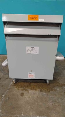 75 KVA 480 Primary, 208Y/120 Secondary, Siemens 3F3Y075, NEMA 3R, Dry Type, 3PH (2 available)