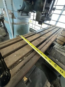 Bridgeport style knee mill, 9" x40" table, 2 HP, variable speed, X-Axis power feed, FOR PARTS, AS IS
