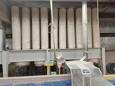 8000 cfm AireWorks #FX-25-8000X5, modular dust collector, 19.9:1 air cooled ratio, (20) 12" x 8' bags, 440