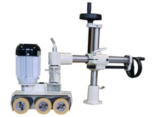 Extrema #XF-3J, 3-Roll Power Feeder w/Mounting Column, 0.25 HP single phase, (4) Speeds, 1/2" roller