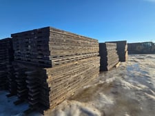 Pine site mats, 7' 2" x 12'