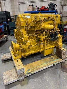 540 HP Caterpillar #C15, industrial diesel engine, 9400 hours, freshly serviced, 2011