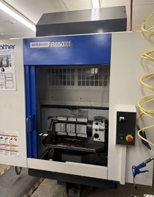Brother #Speedio-R650X1, CNC vertical machining center, 22 automatic tool changer, 25.6" X, 15.7" Y, 12" Z