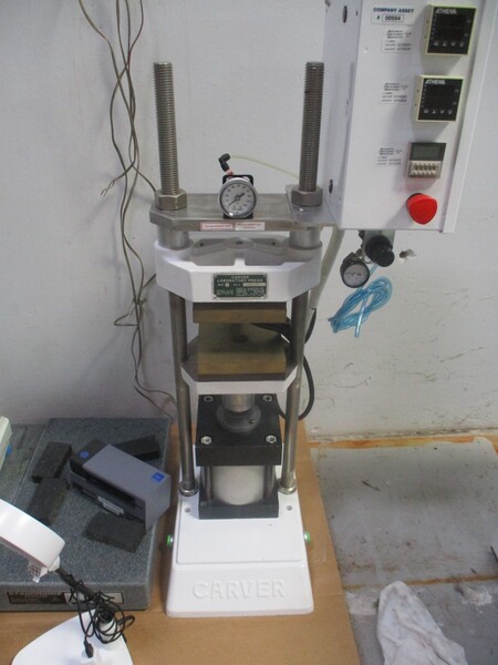Carver #C, lab press, w/ late controls