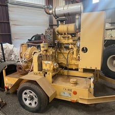 Godwin Pumps #HL5, Portable Diesel Driven Centrifugal Pump, 4" suction/discharge, John Deere 4045T diesel