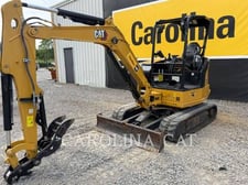 Cat 304 TH, Mini Excavator, 2208 hours, S/N: AN400240, 2022