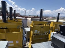 60" width x 30" D x 48" H PTR #2300HD, vertical baler, 10 HP, 6" cylinder, up to 1000 lb. OCC (2 available)