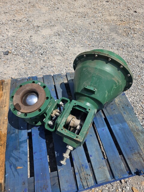 6" Fisher #V150, V-Ball Control Valve, Class 150, 2052 Size 3 Actuator