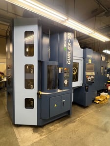 Matsuura #Cublex-35, 5-Axis CNC vertical machining center, 21.6" X, 17.3" Y, 22.8" Z, 20000 RPM, 32 automatic