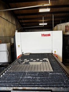 Mazak #Optiplex-Champion-3015, CNC Fiber Laser, 3000 watt, 122" X, 62" Y, 5' x 10' table, 4,700 IPM rapid