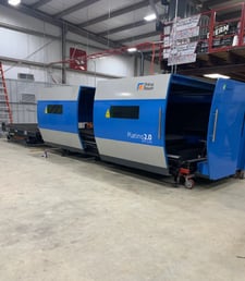 Prima #Power-Platino, CNC Fiber Laser, 4000 watt, 5' x 10' table, 2015