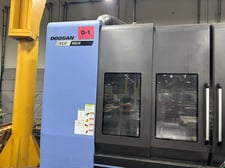Doosan #VCF-850LSR, 4-Axis CNC Vertical Machining Center, 118" X, 33" Y, 31" Z, 18,000 RPM, Cat 40, 60