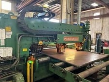 177 Ton, Peddinghaus #FPB-1800, CNC Punch/Plasma Cutter, 1.75" max. punch hole, 1/4"-1" thickness, 6"-72"