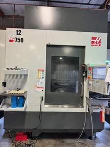Haas #UMC-750, 5-axis vertical machining center, 30" X, 20" Y, 20" Z, 15000 RPM, 50 automatic tool changer